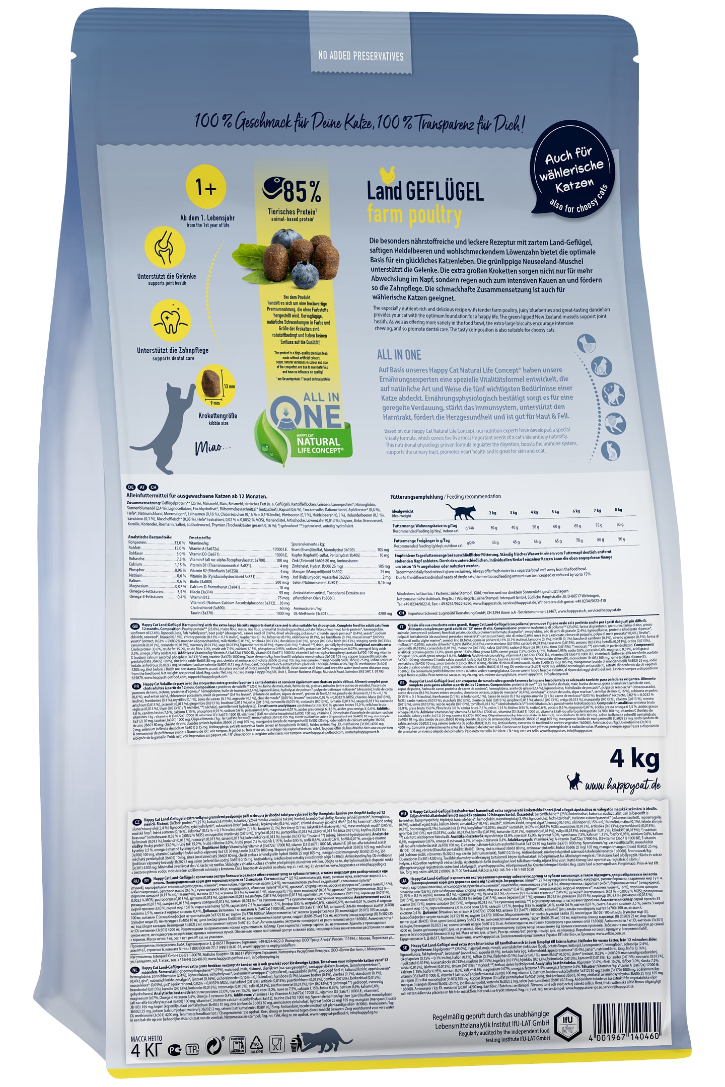 Happy Cat Supreme Adult Culinary LandGeflügel