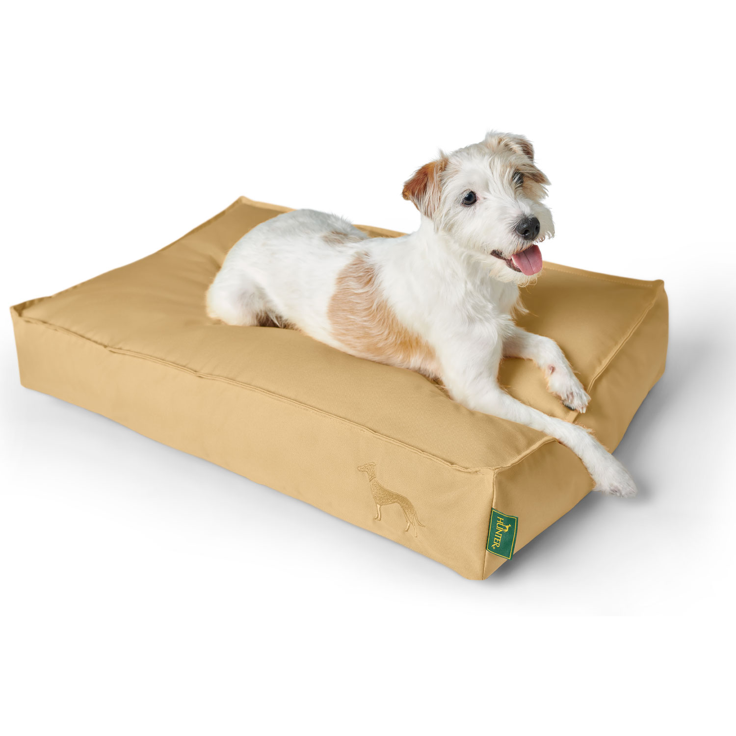 Hunter Kissen Ribe beige