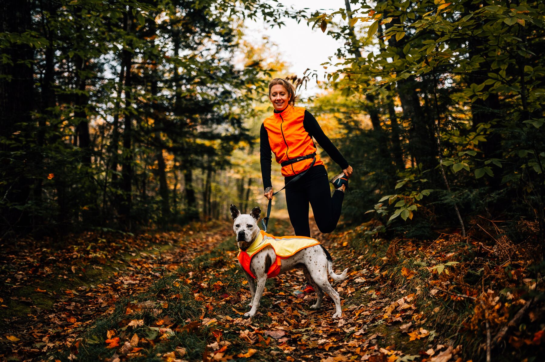 RuffWear Lumenglow™ Hi-Viz Jacket Blaze Orange RuffWear Lumenglow™ Hi-Viz Jacket Blaze Orange