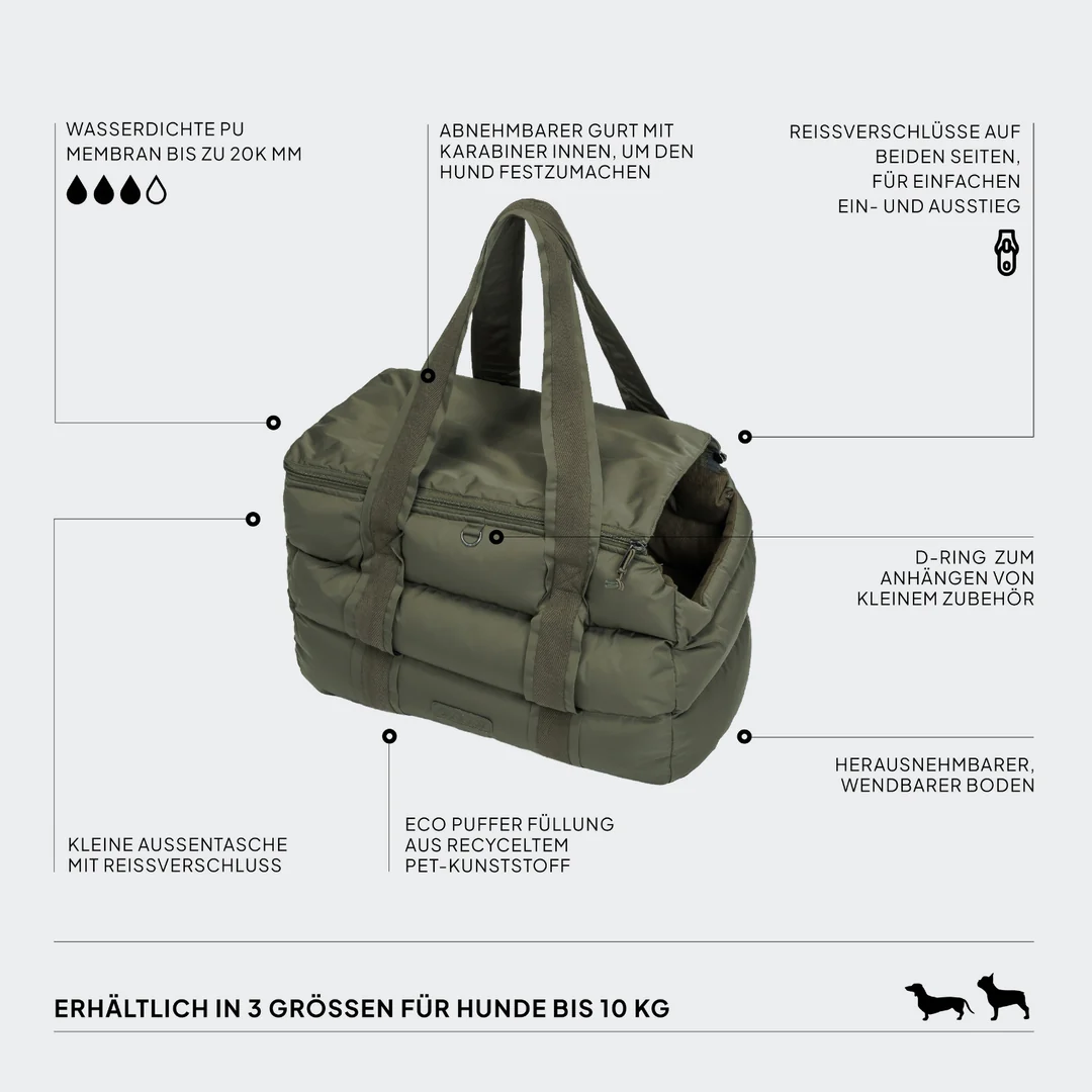 Cloud7 Hundetasche Montreal sandy brown