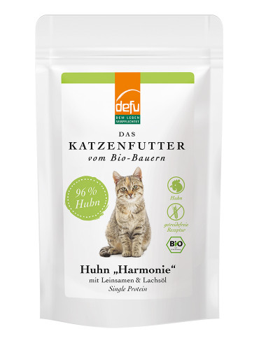 Defu Katze Harmonie Bio-Pouchies 85g