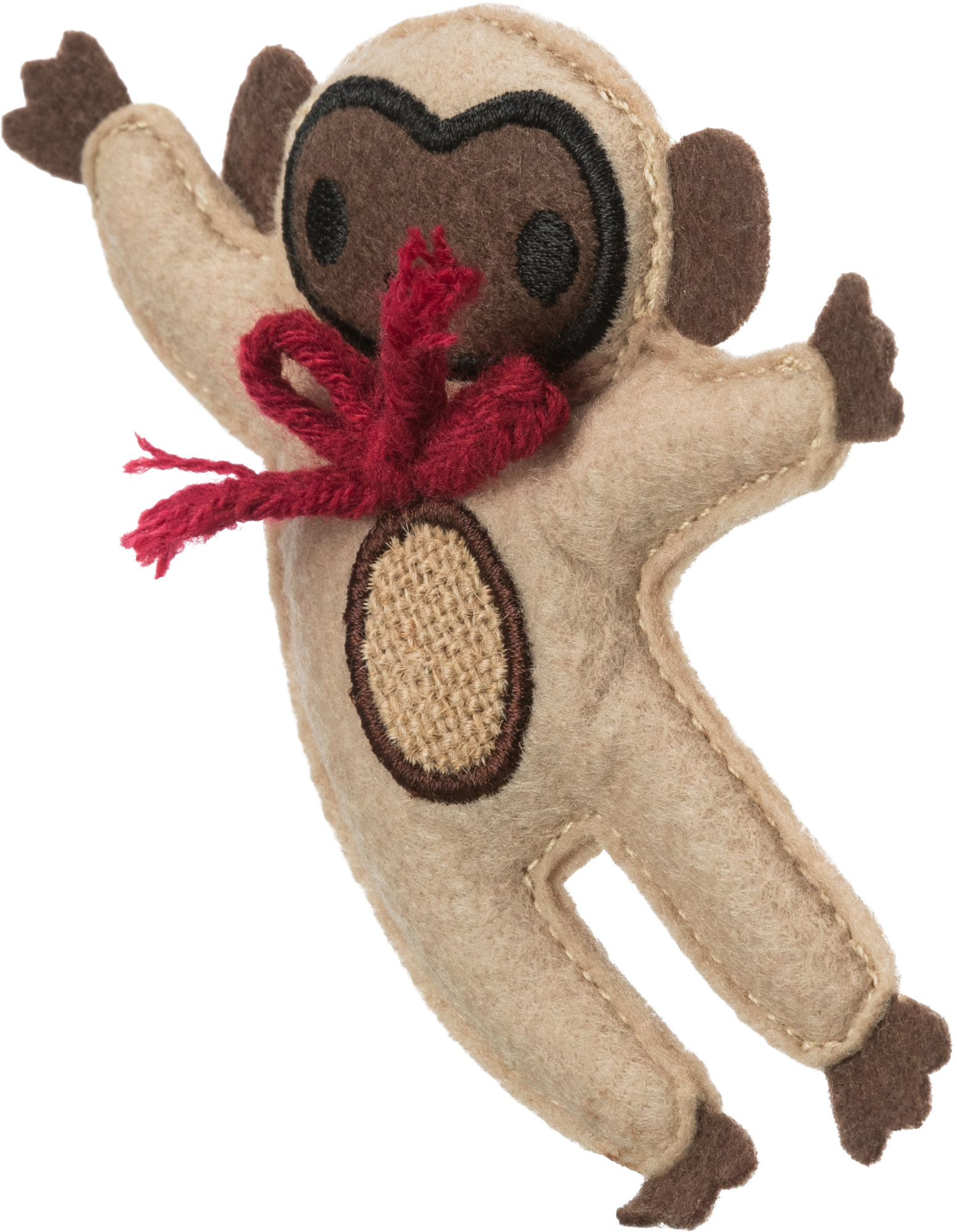 Trixie Affe, Stoff, Katzenminze 12cm