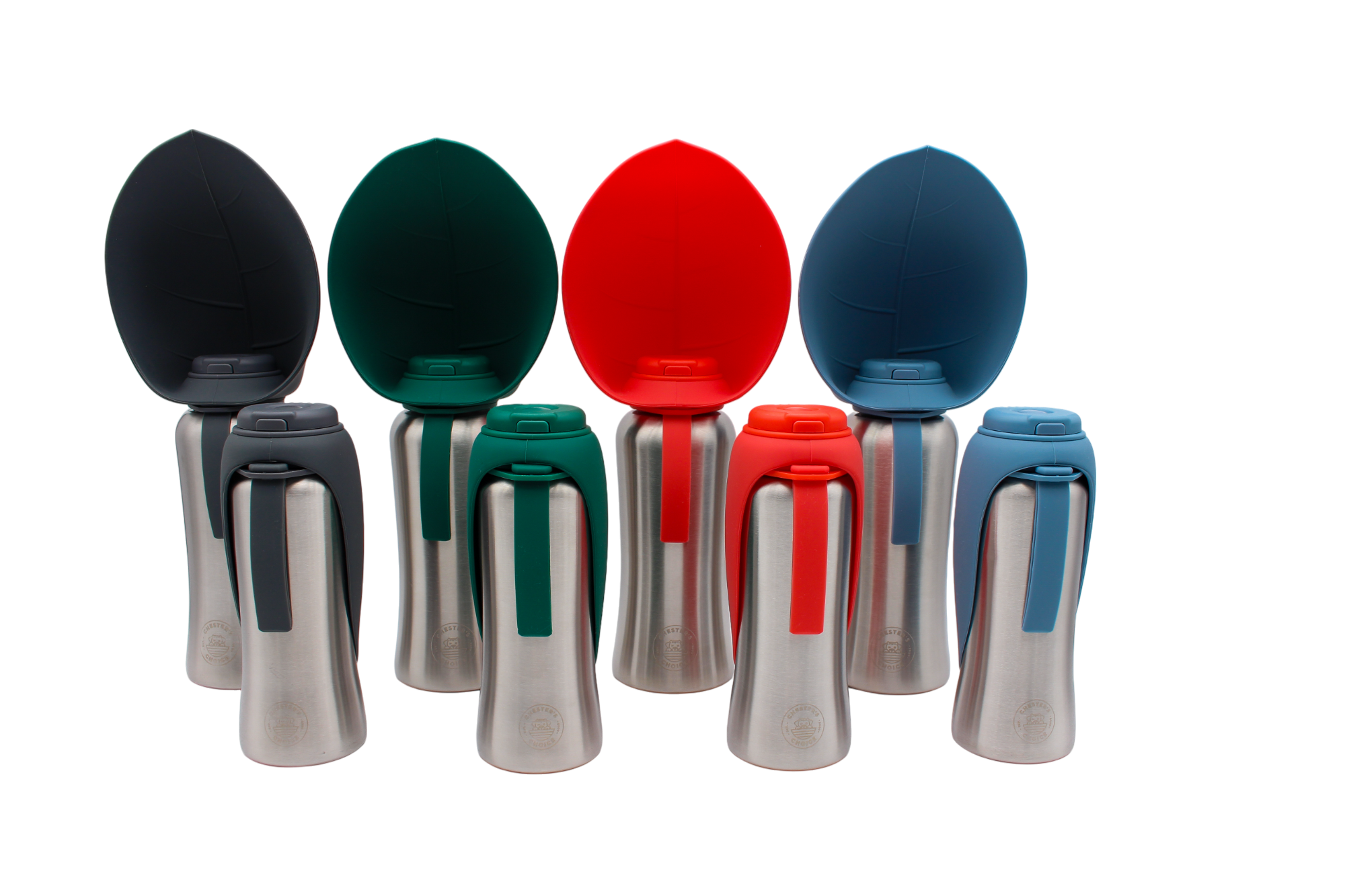 Chester's Choice 2-in-1 Trinkflasche mit Silikonnapf