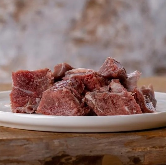 Barfgold Lammmuskelfleisch, mager gefroren, gewürfelt 1000g