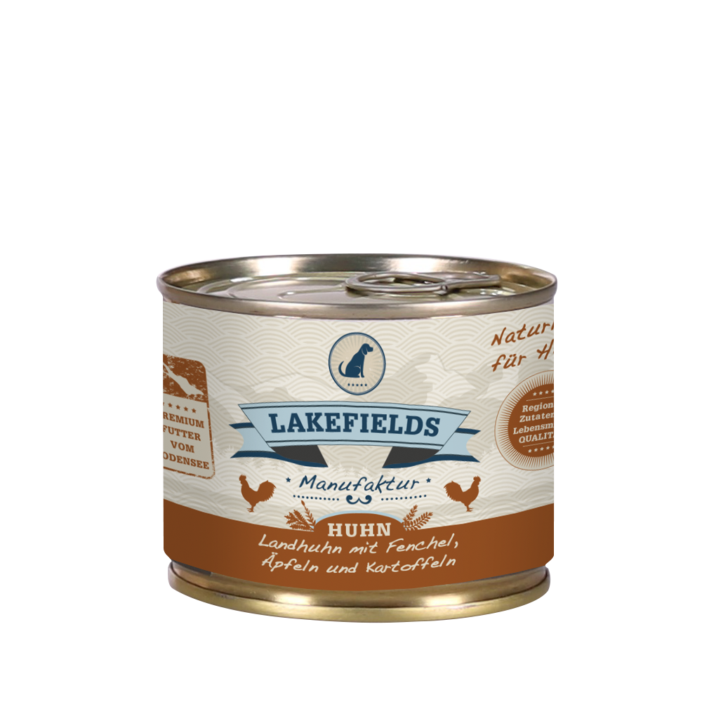 Lakefields Landhuhn mit Fenchel