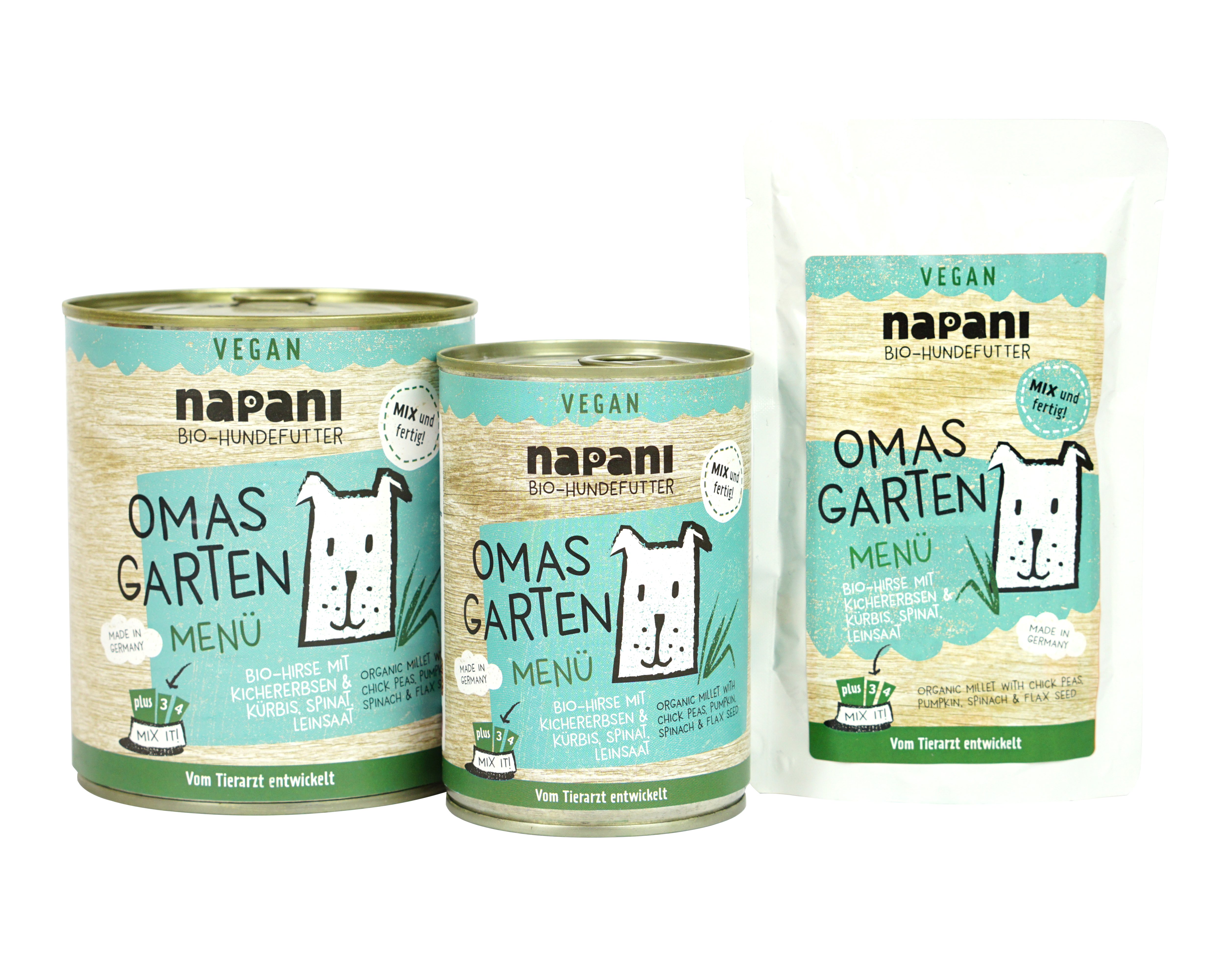 Napani Vegan Menü Omas Garten