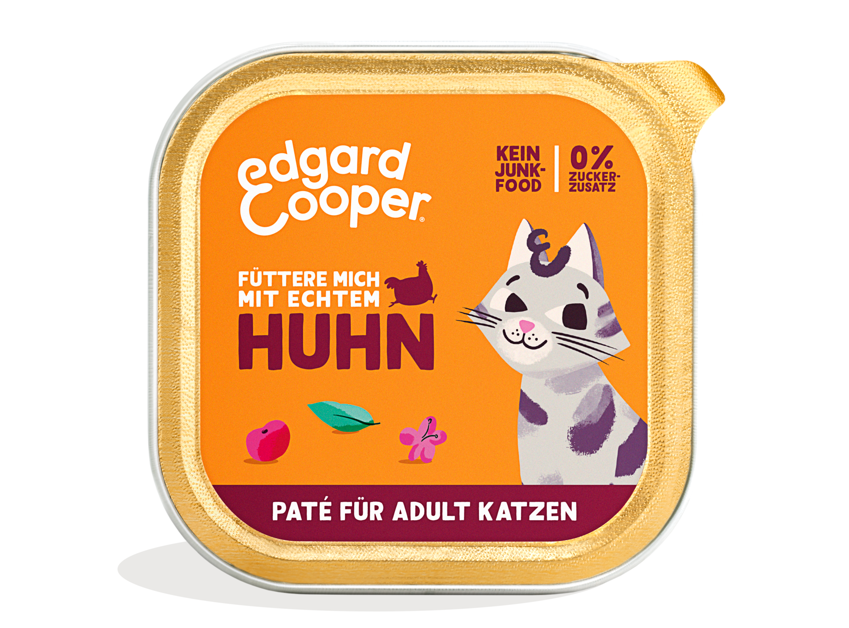 Edgard & Cooper Katzenfutter Paté (Schale)