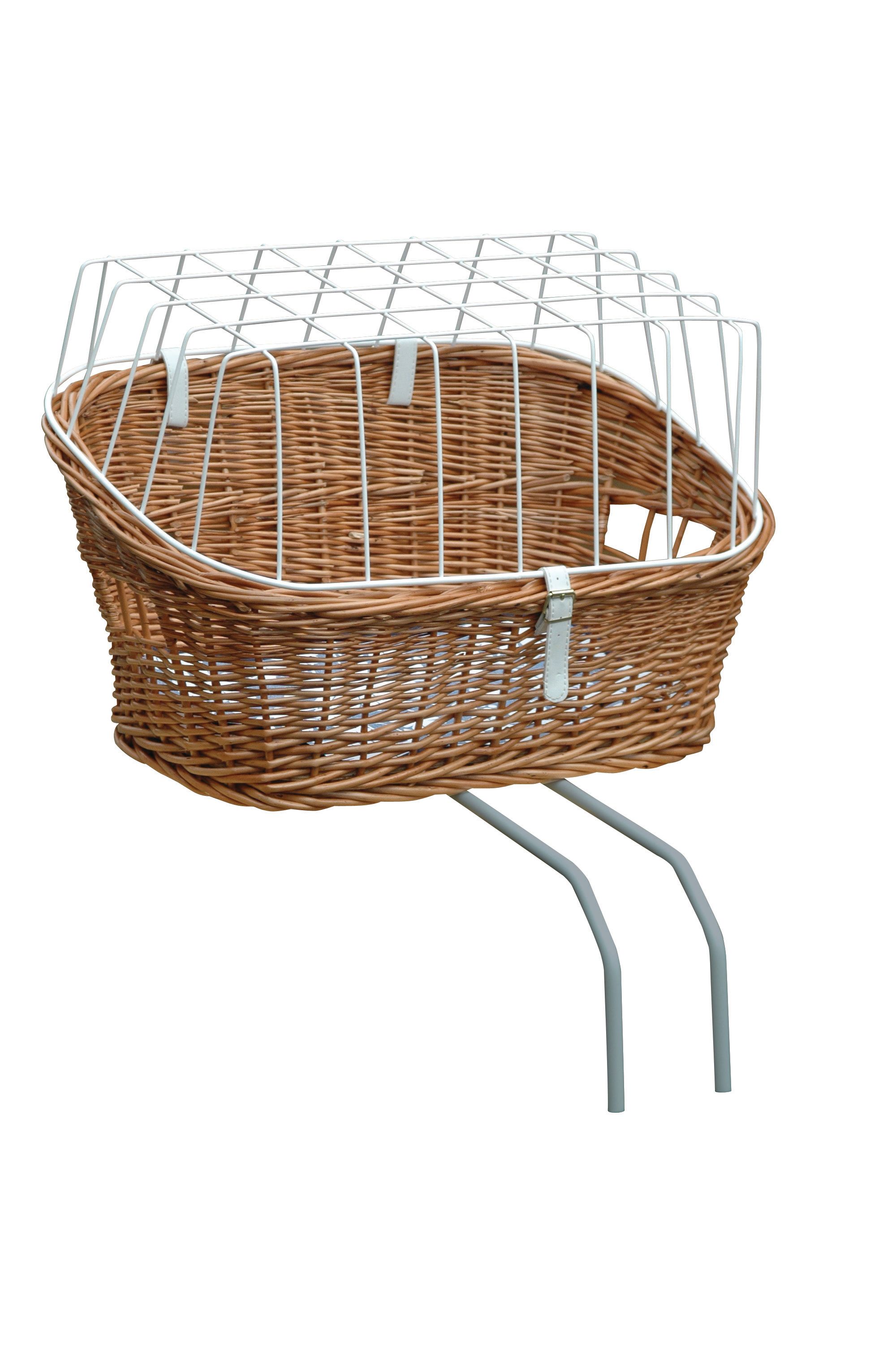 Aumüller Fahrradkorb komplett für Rahmenmontage 53x40x25/46cm