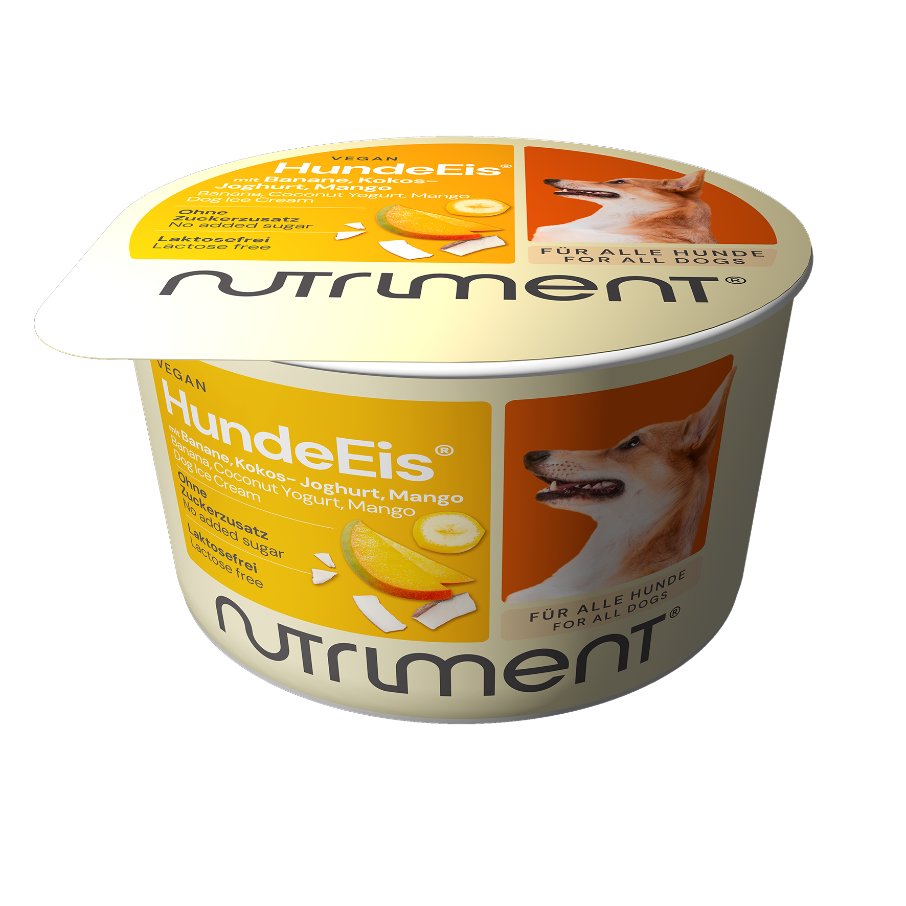 Nutriment HundeEis Vegan im Becher 90ml