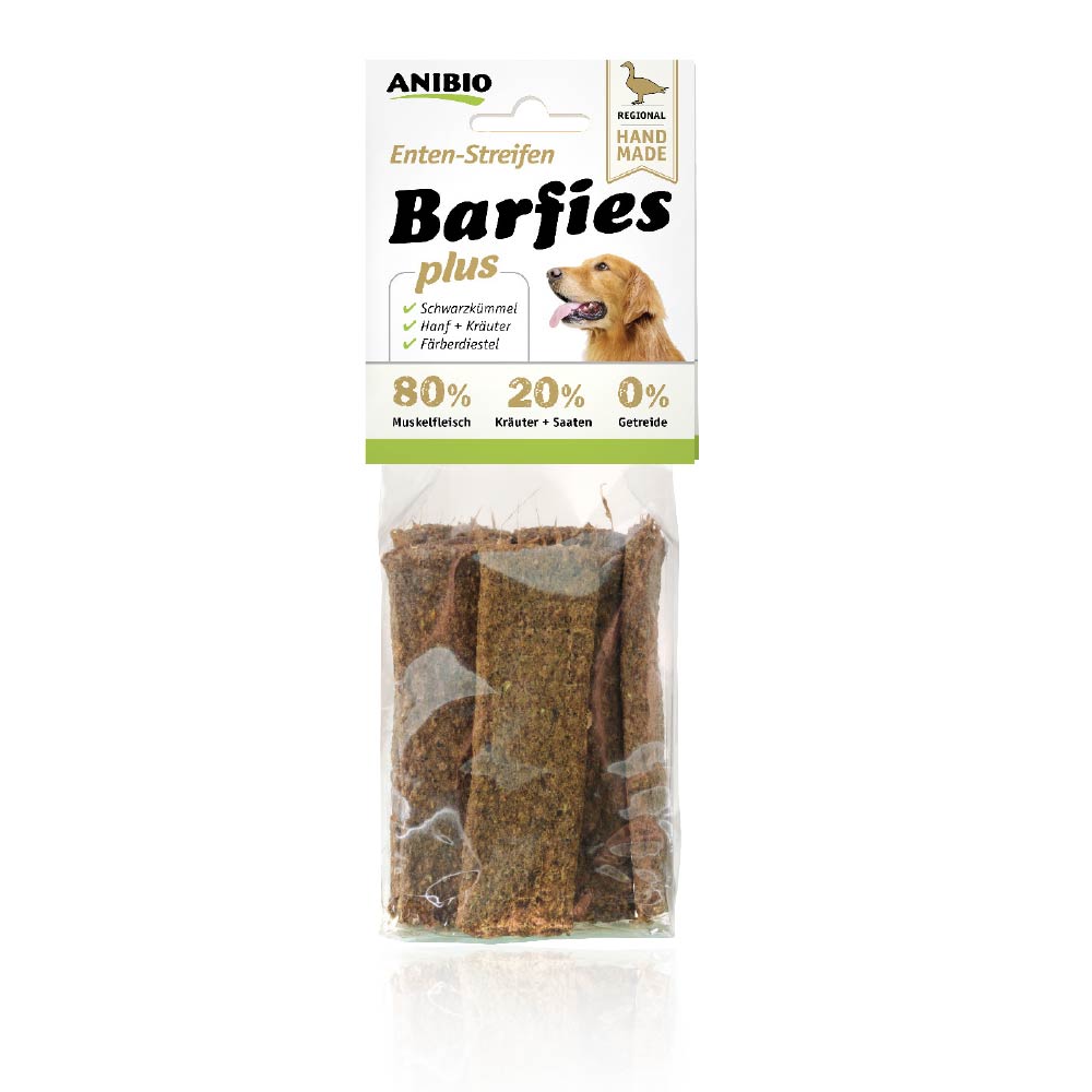 Anibio Barfies Fleisch-Streifen 120g