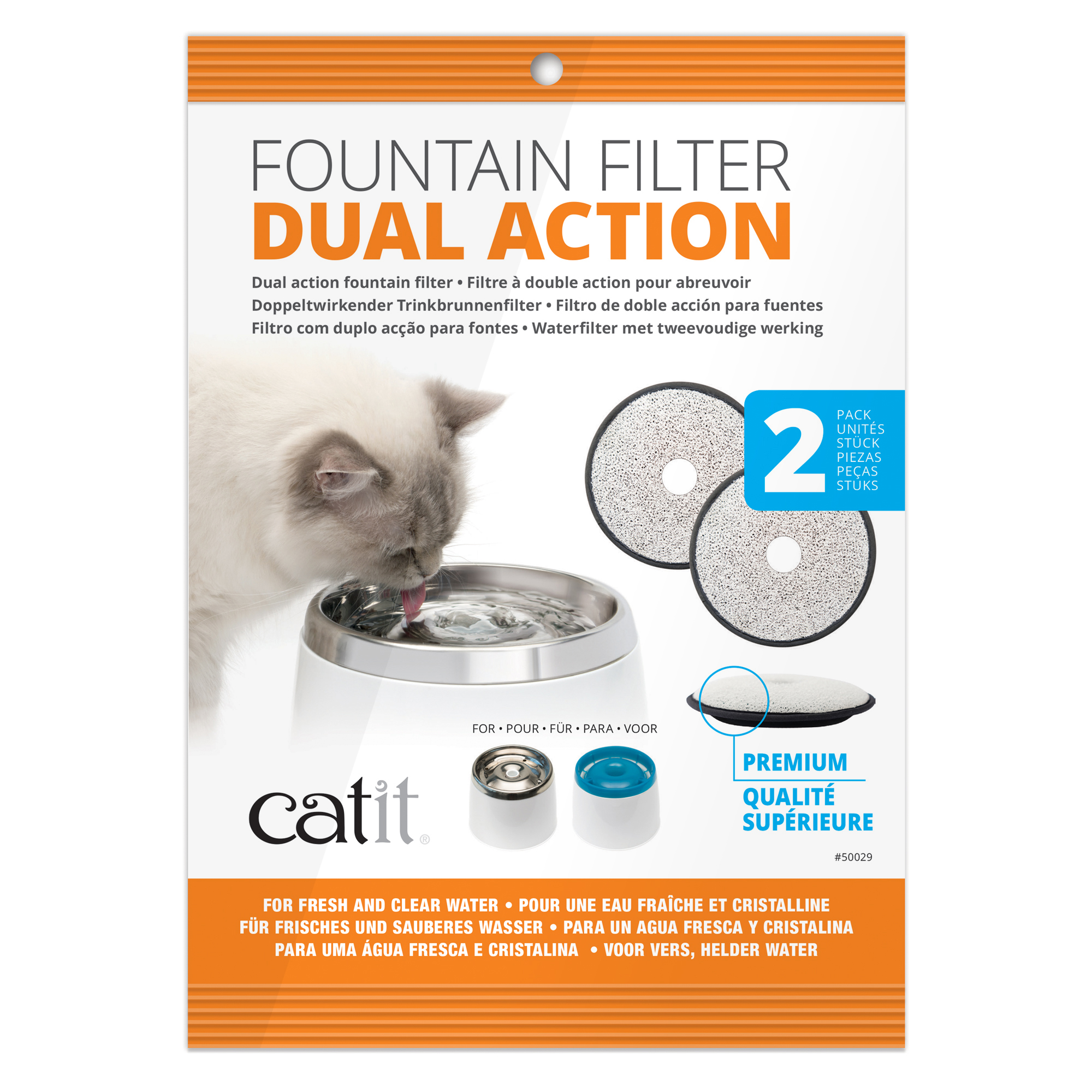 Hagen Catit Premium Ersatzfilter 2er-Pack