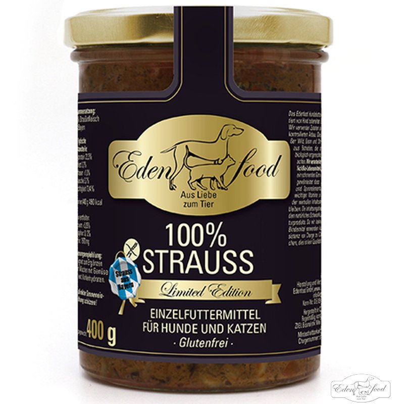 Edenfood 100% Bayerischer Strauss limited edition (400g)