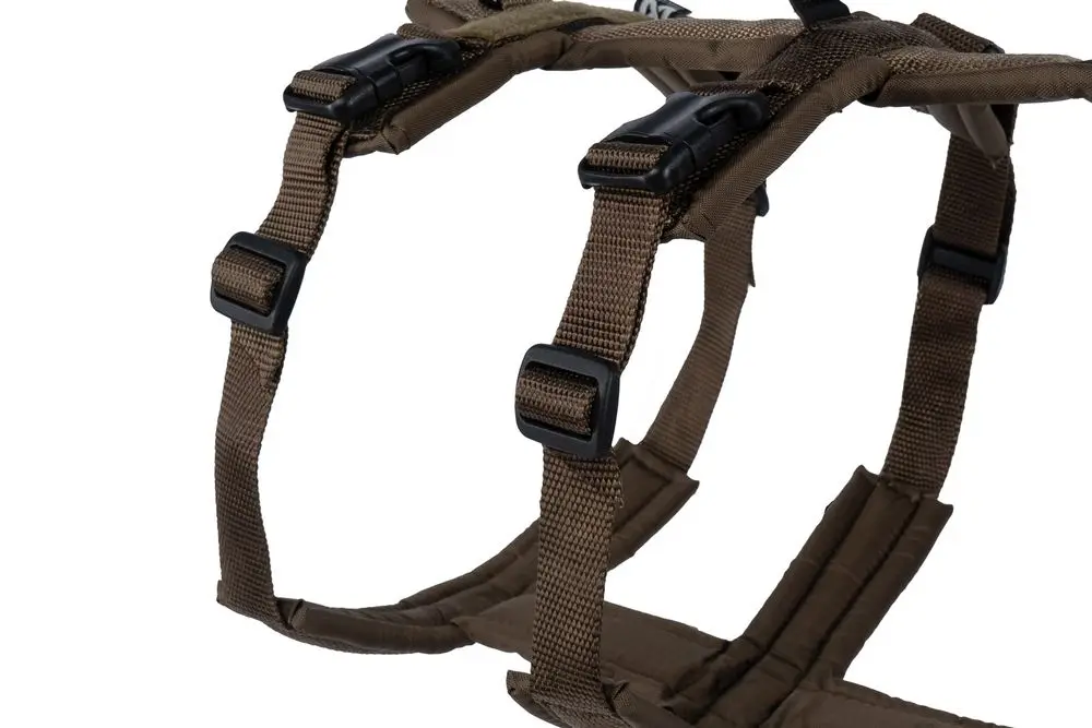 Non-stop dogwear Line Harness Long WD olive