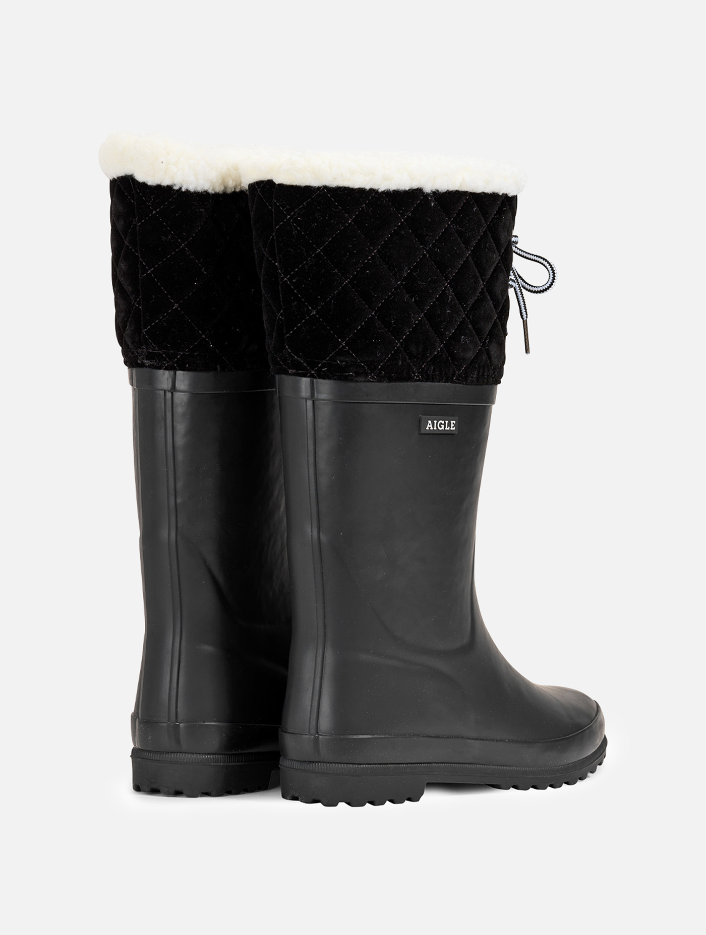Aigle Damenstiefel Polka Giboulee New Noir