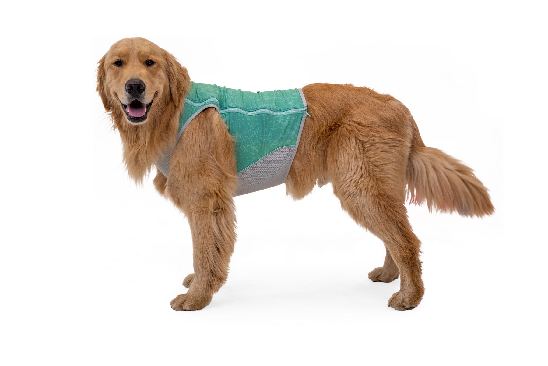 RuffWear Swamp Cooler Zip Vest Aurora Teal