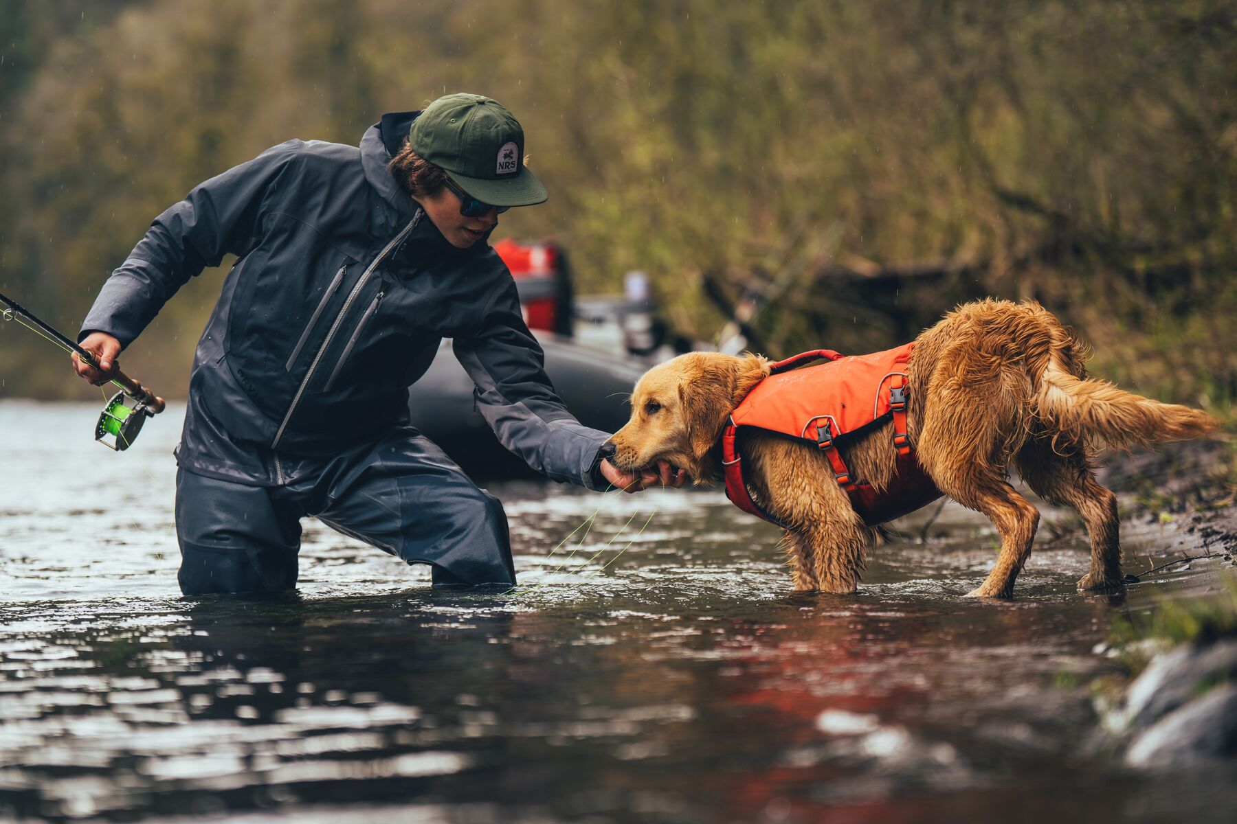 Ruffwear Confluence™ Support Jacket Tangelo Orange Ruffwear Confluence™ Support Jacket Tangelo Orange