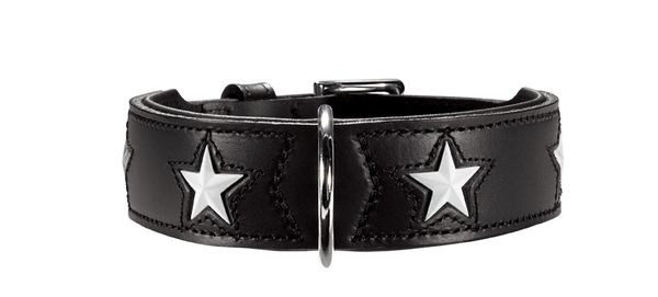 Hunter Halsband Magic Star, Leder