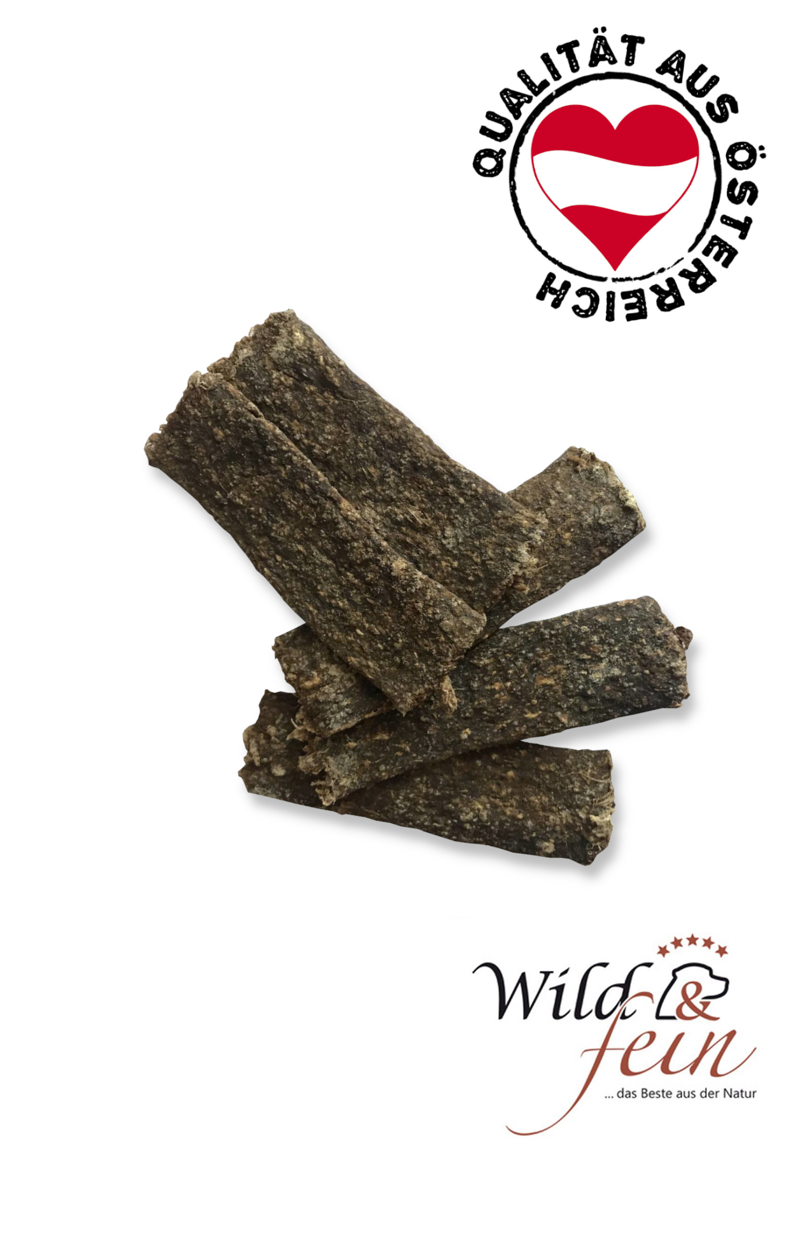 Wild & Fein Fleischstreifen vom Hirsch 100g