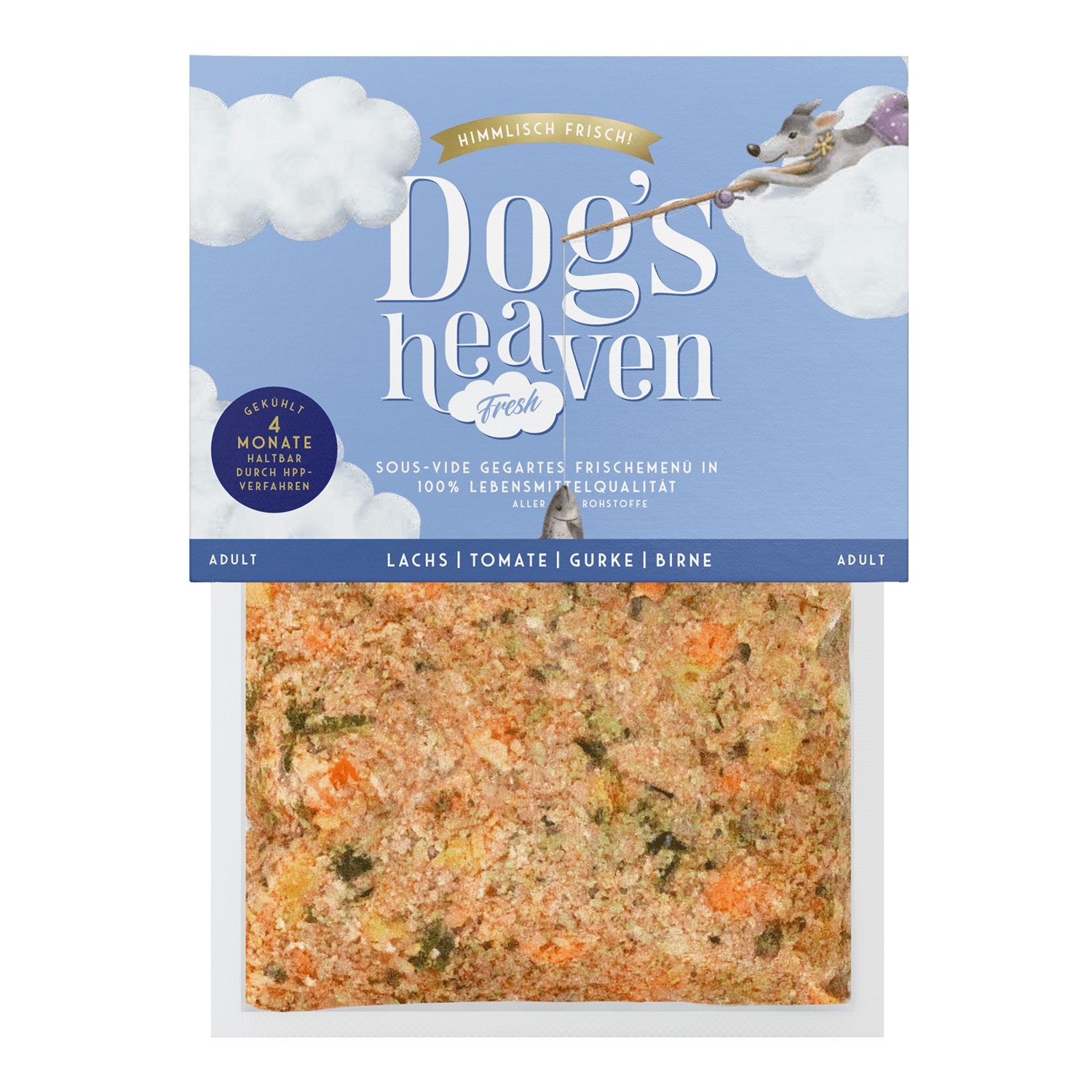 Dog's Heaven Frische-Menü Lachs