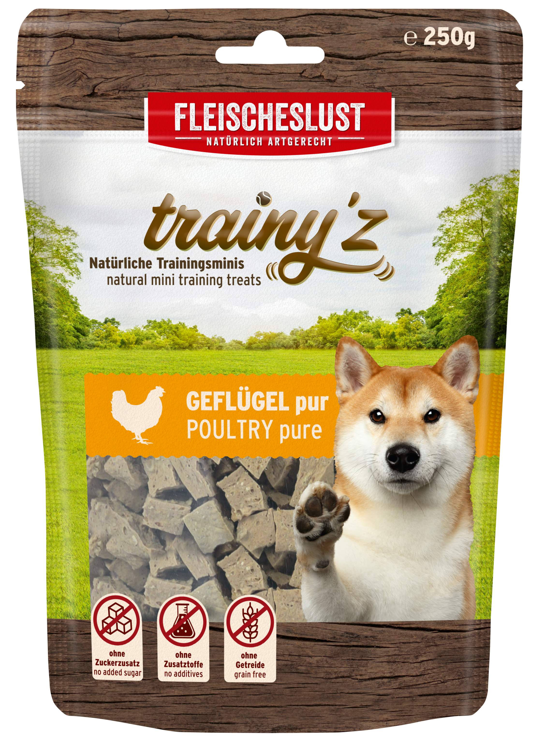 Fleischeslust Trainy'z Geflügel 250g
