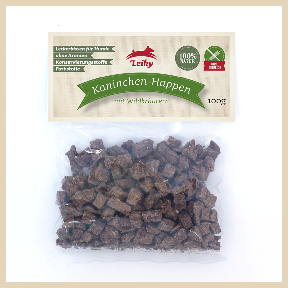 Leiky Kaninchen-Happen