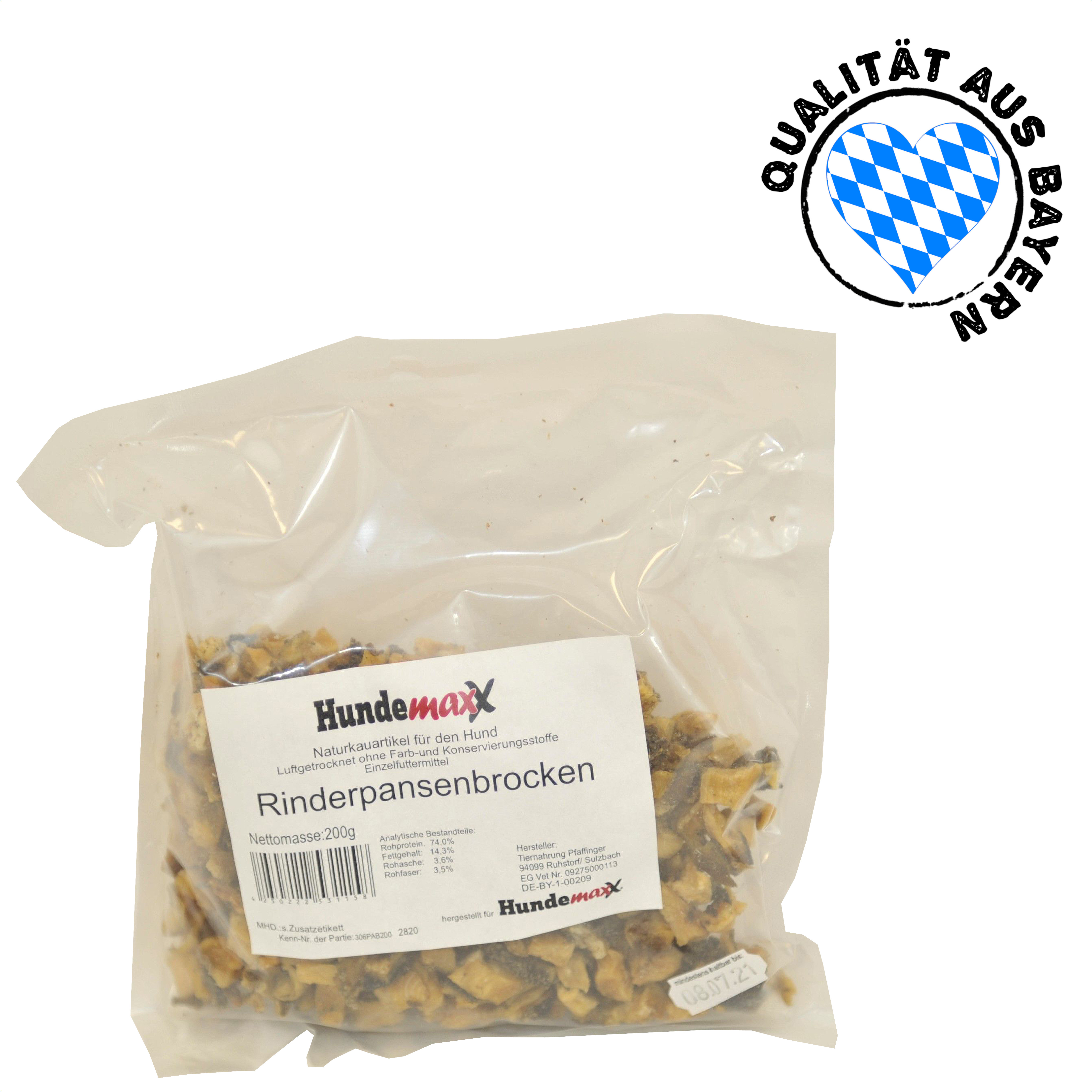 Hundemaxx Rinderpansenbrocken getrocknet