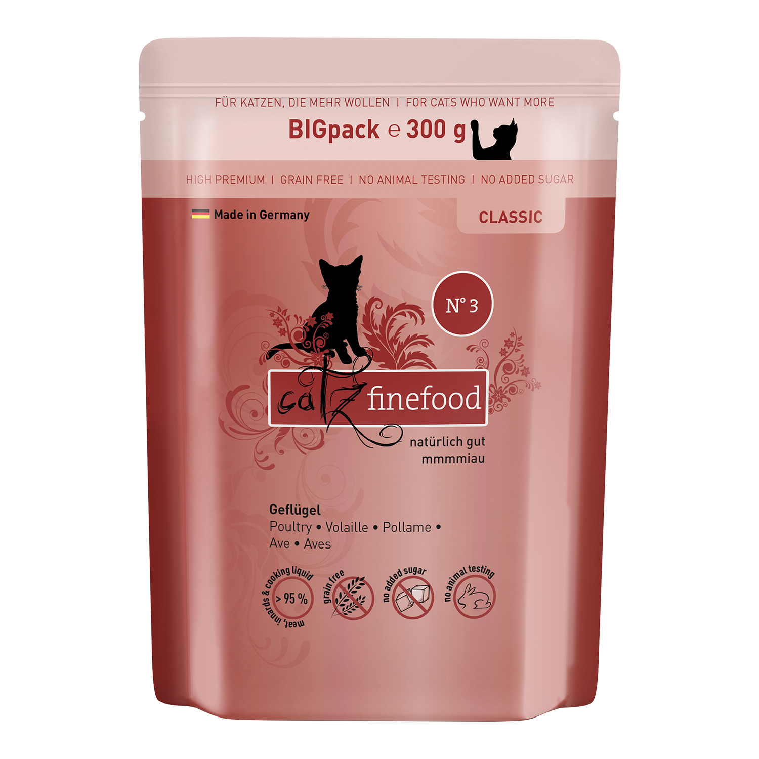 catz finefood classic 300g Pouchbeutel