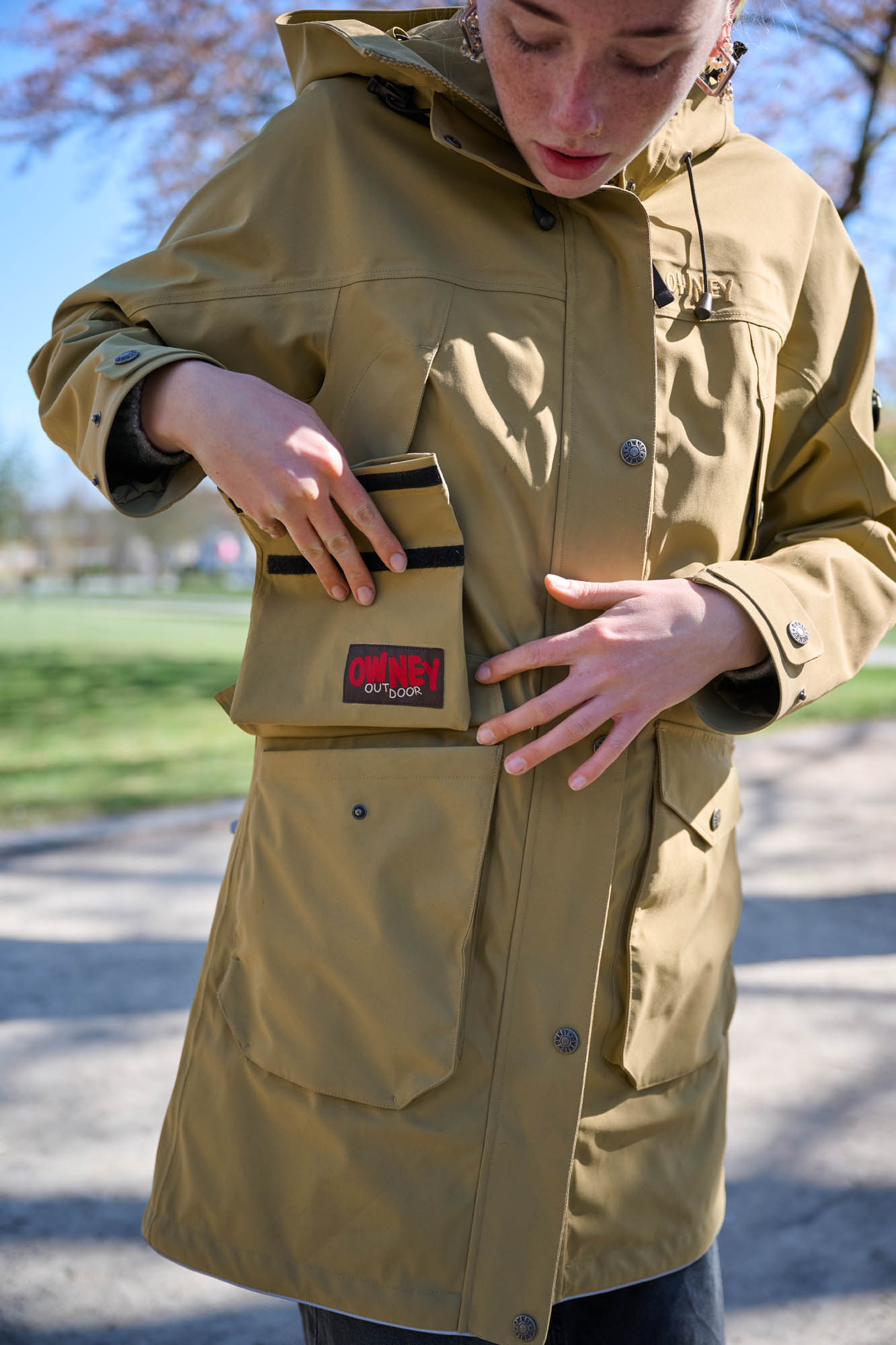 Owney Sajama Parka olive