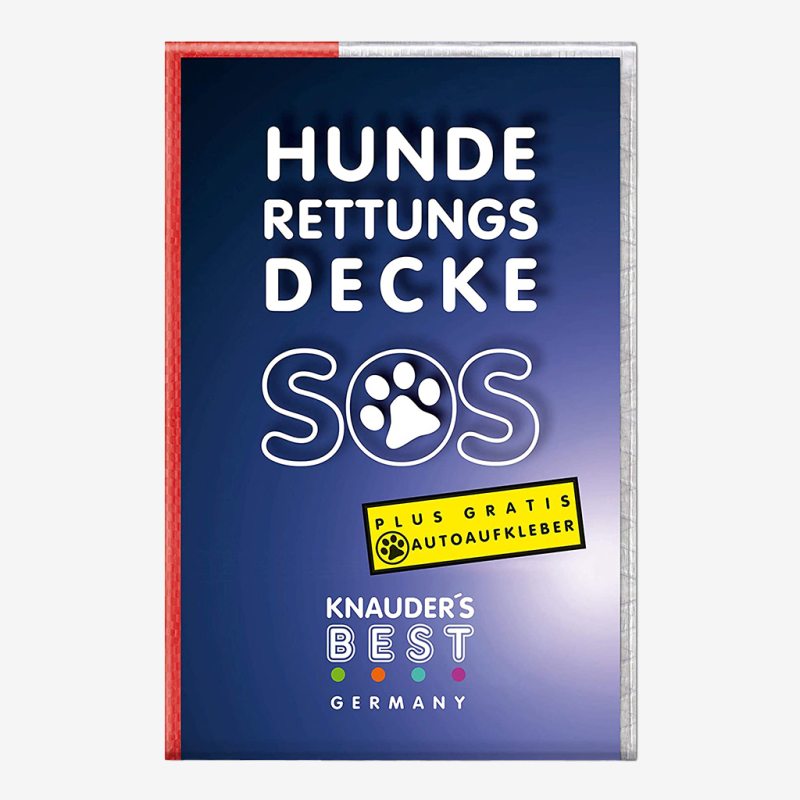 Knauder's Best Hunde Rettungsdecke