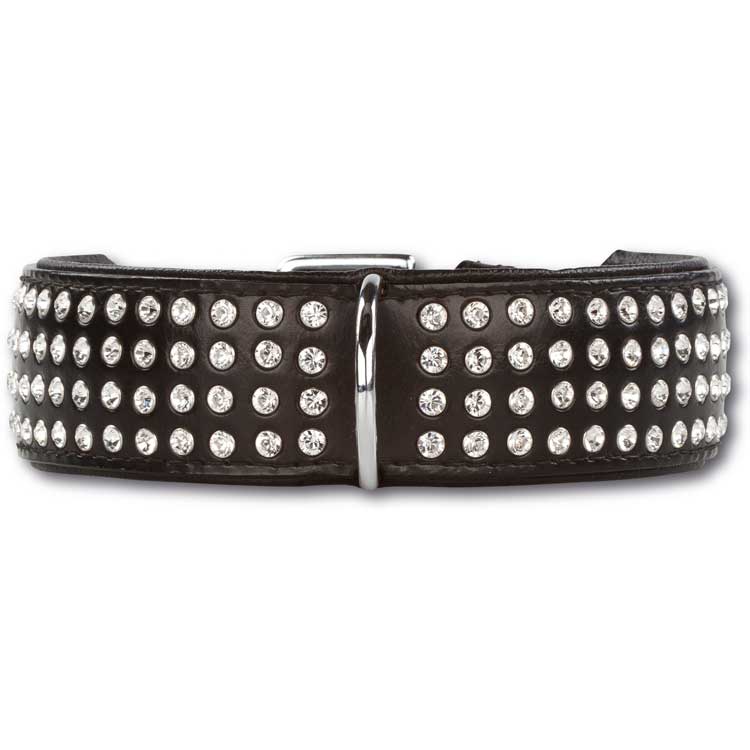 Doxtasy Halsband Swarovski Strass Extreme Black/White