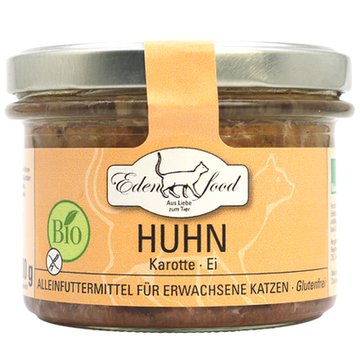 Edenfood Bio-Katzenmenü im Glas 170g