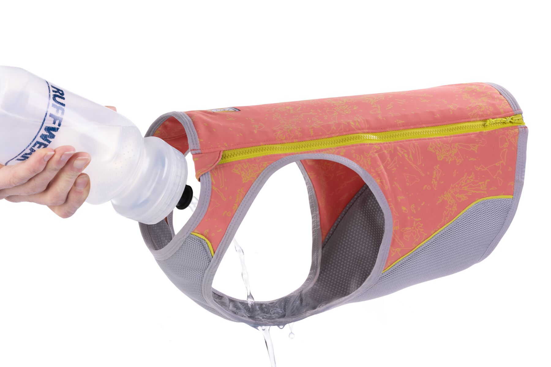 RuffWear Swamp Cooler Zip Vest Salmon Pink