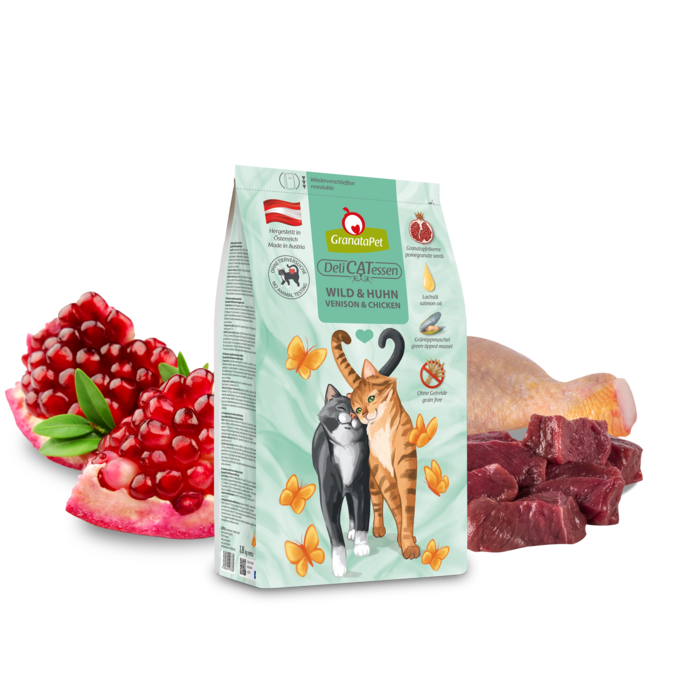 GranataPet Liebling's Mahlzeit Trockenfutter Wild & Huhn Adult