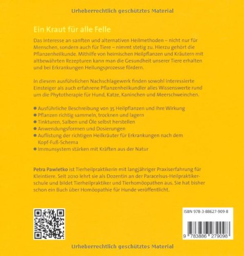 Oertel + Spörer - Heilpflanzen für Tiere [Petra Pawletko]
