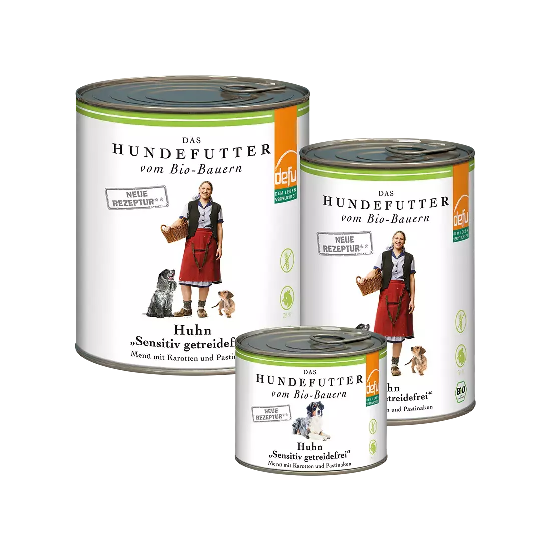 Defu Bio-Hundemenü Sensitive getreidefrei