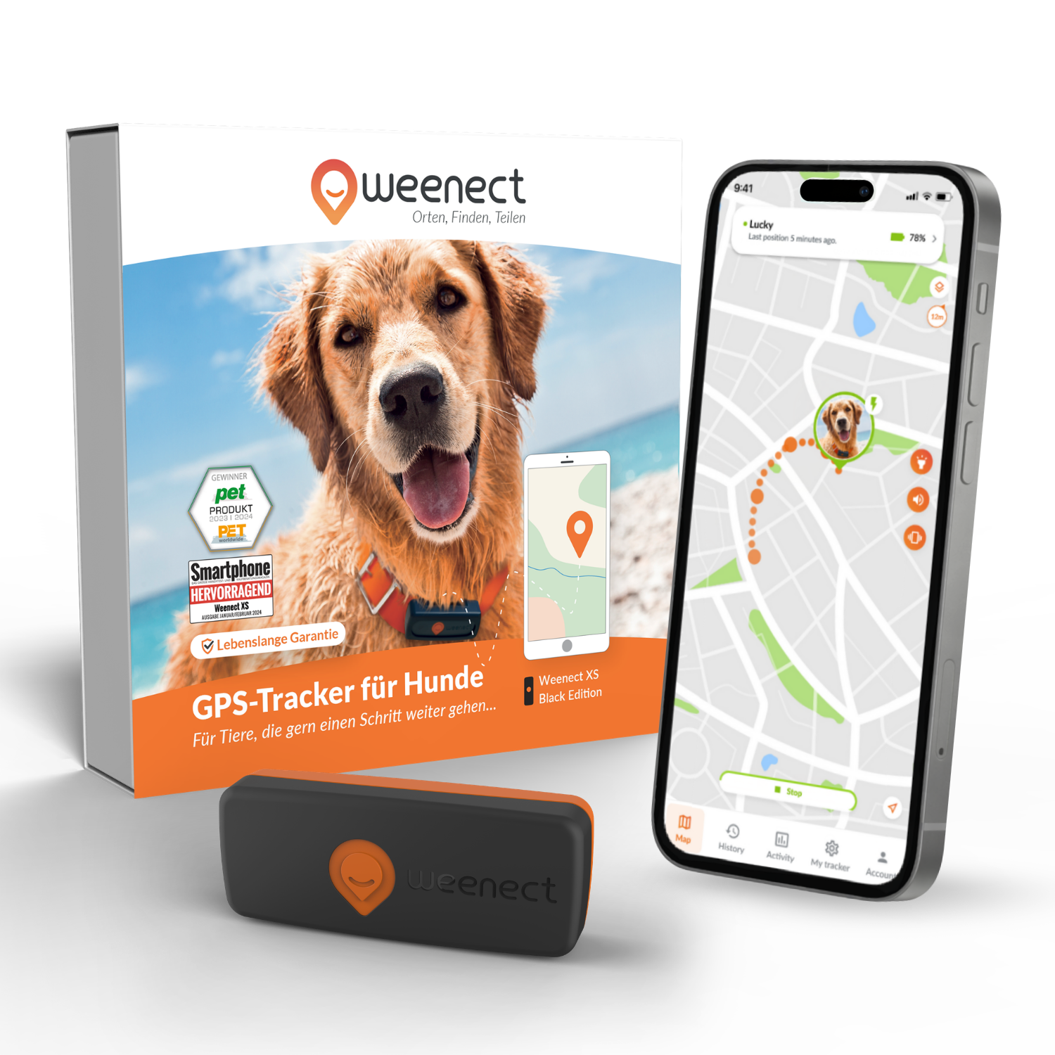 Weenect GPS-Tracker XS Dogs