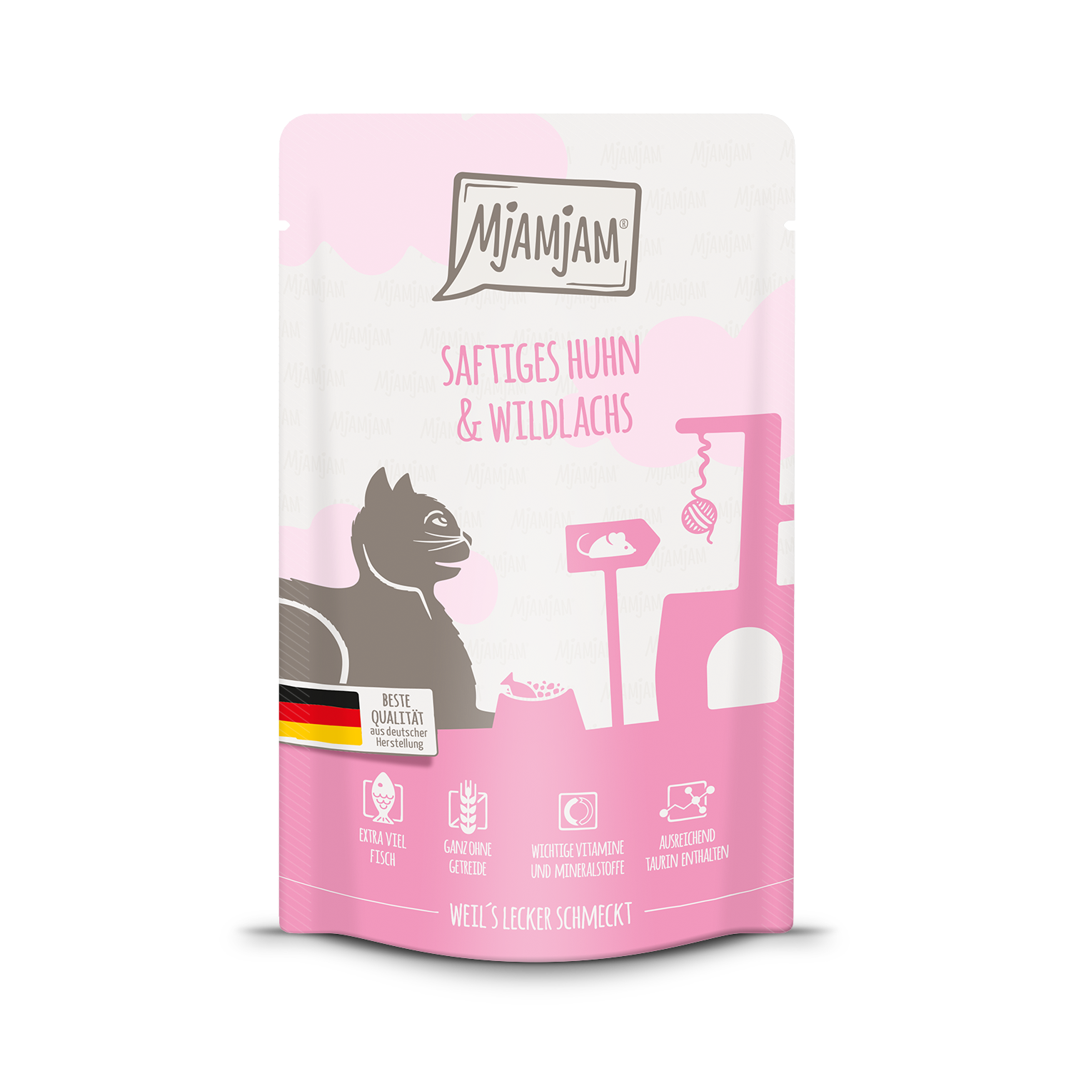 Mjamjam Katze Mahlzeit - Pouchie