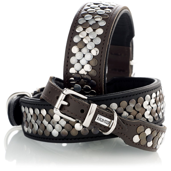 Hunter Halsband Arizona, Leder