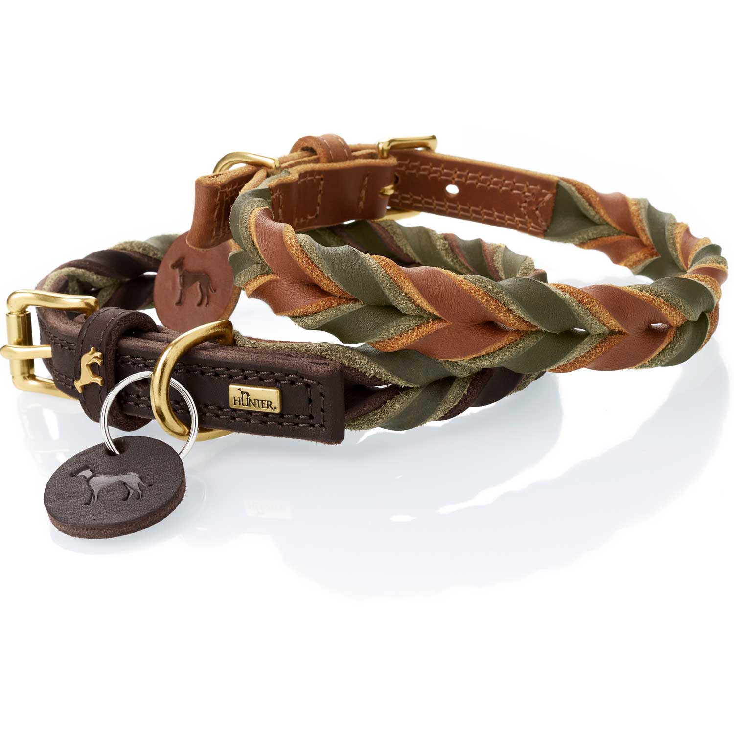 Hunter Halsband Solid Education Duo (Softvollrindleder)