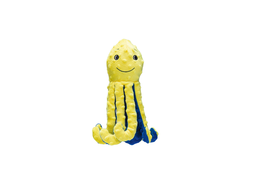 Beeztees Hundespielzeug Oktopus Amy Gelb | 25cm | 511077-00