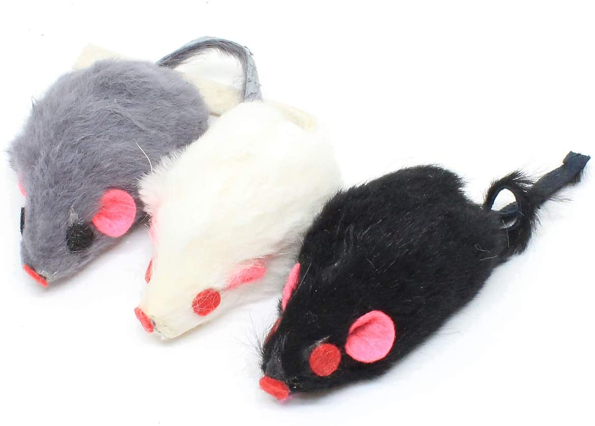 Koch Pelzmaus 4,5cm mit Rassel