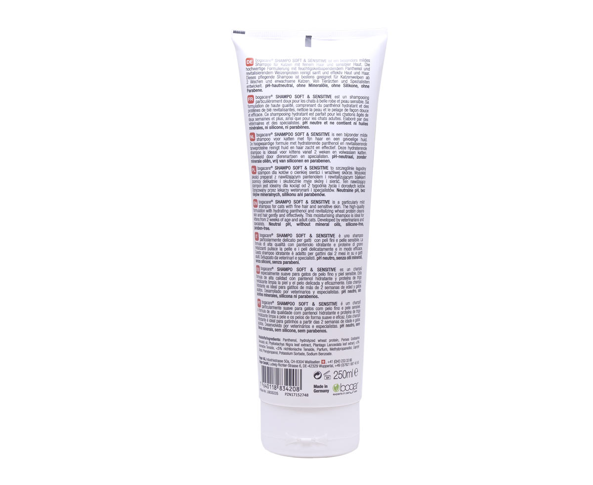 Bogacare Shampoo Soft & Sensitive KATZE 250ml
