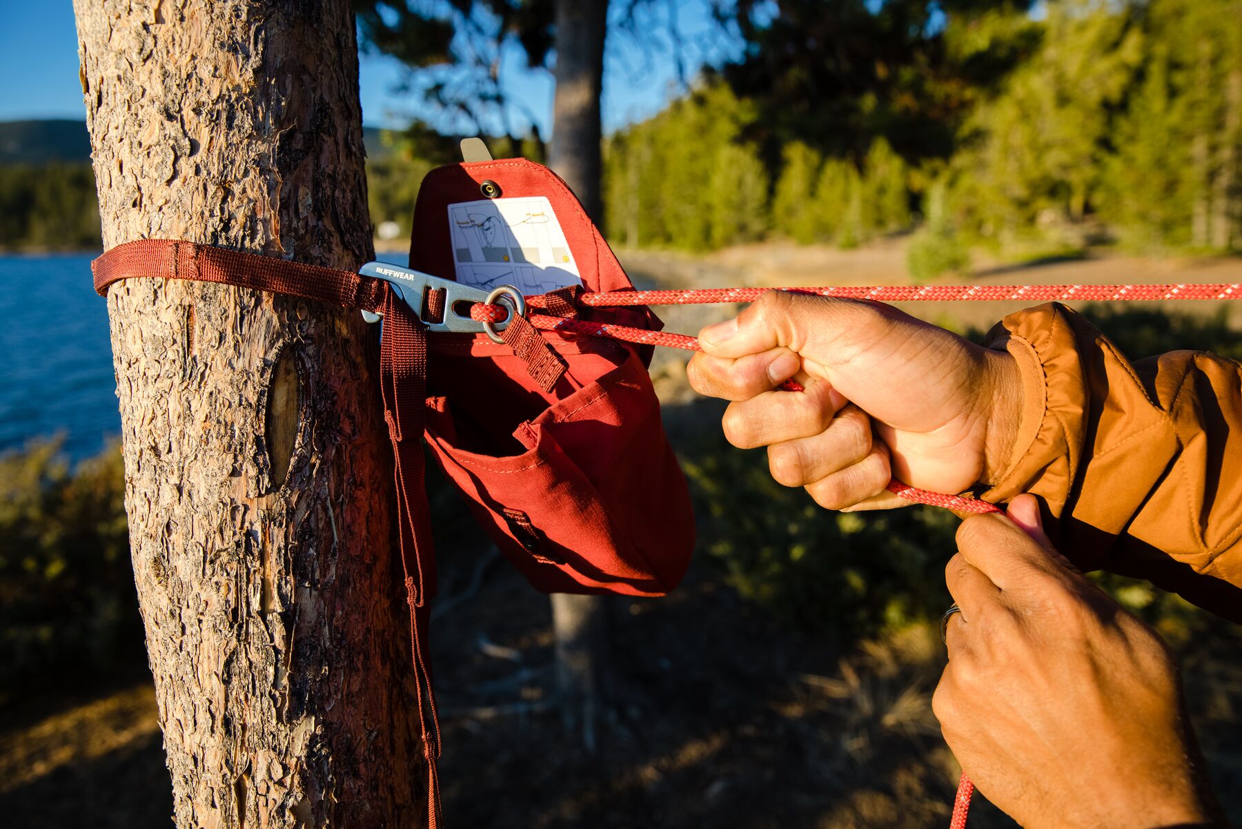 RuffWear Knot-a-Hitch™ Red Clay