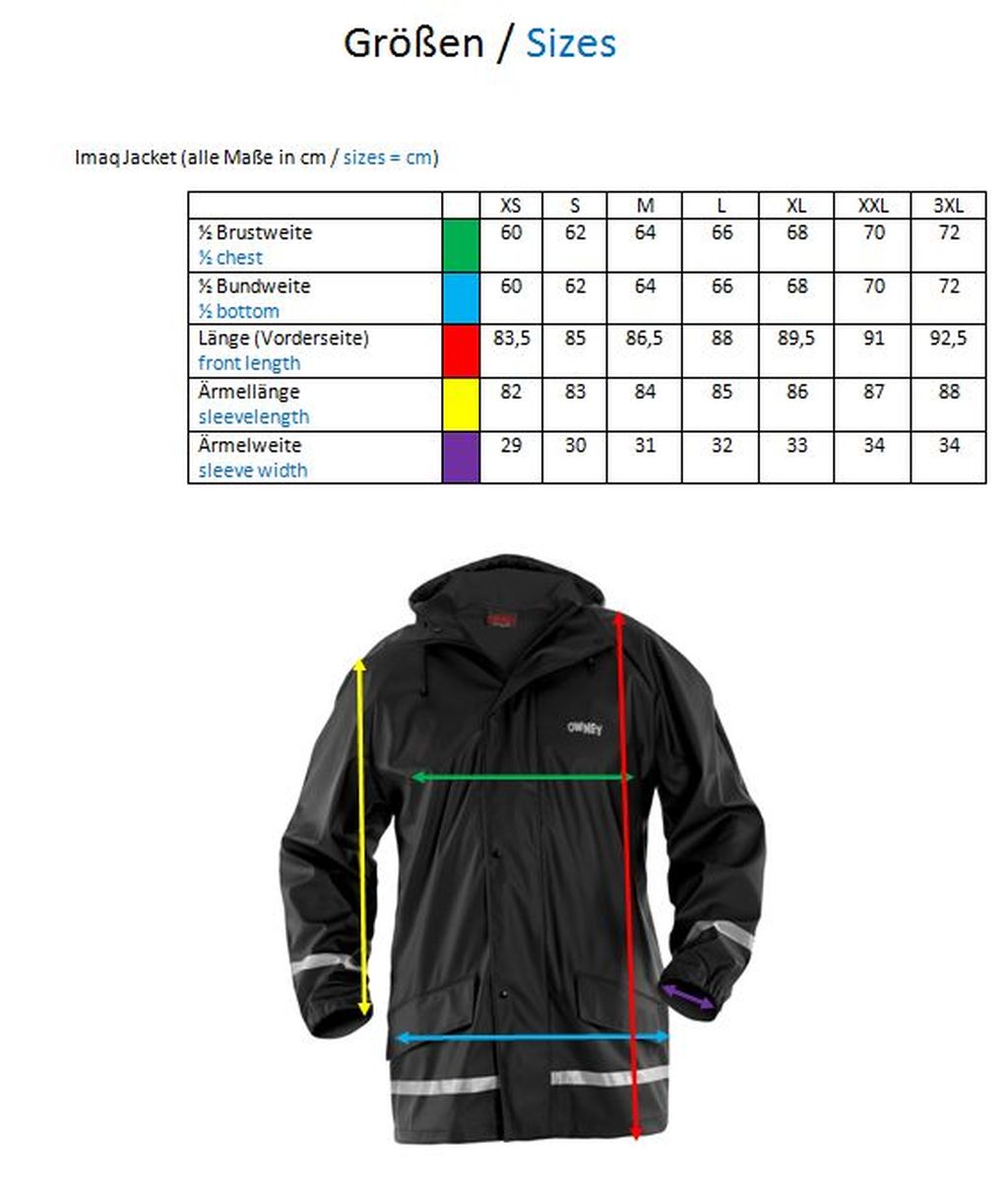 Owney Imaq Rain Jacket anthracite