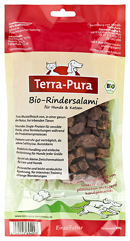 Terra-Pura Bio-Rindersalami