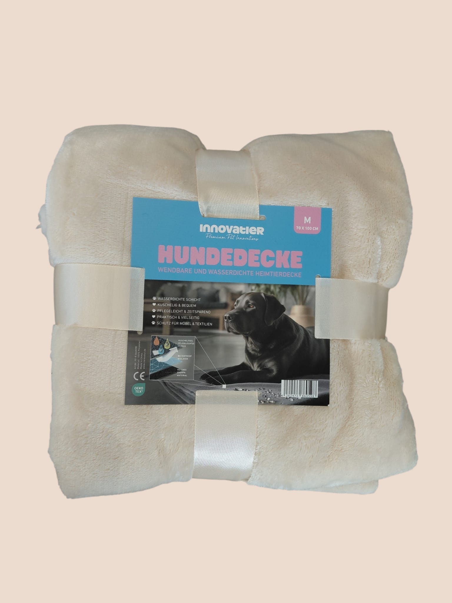 Innovatier Wasserdichte Hundedecke Flanell
