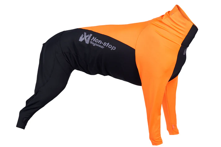 Non-stop dogwear Protector Suit orange/black
