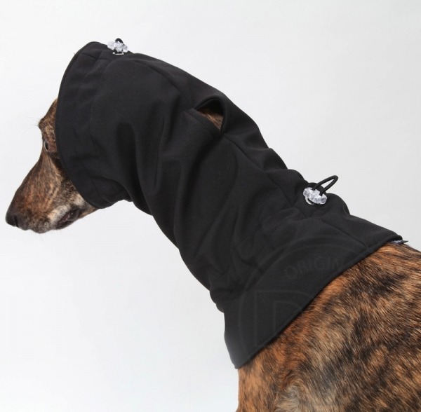 DG DogGear Soft Shell Schal - XL - Schwarz