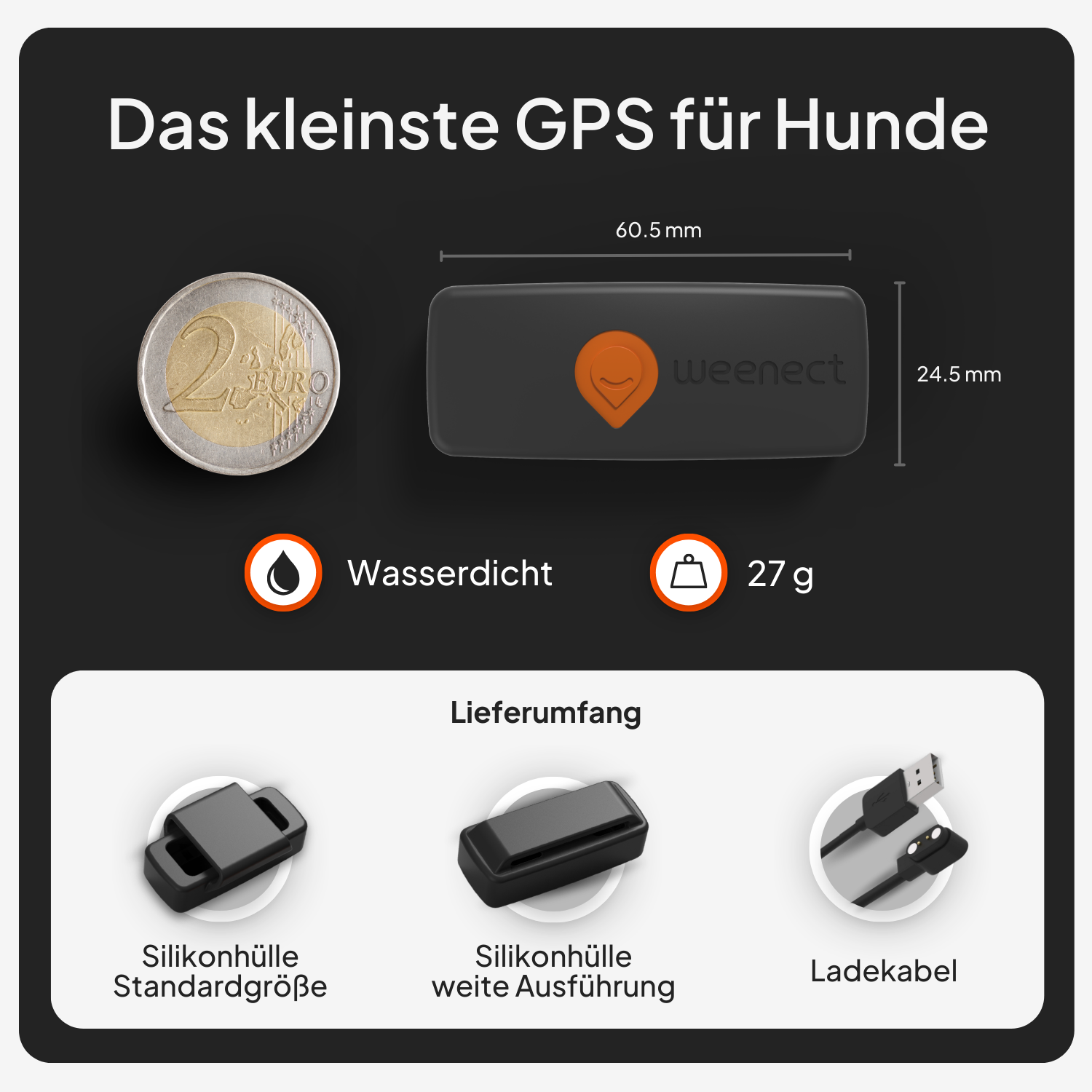 Weenect GPS-Tracker XS Dogs