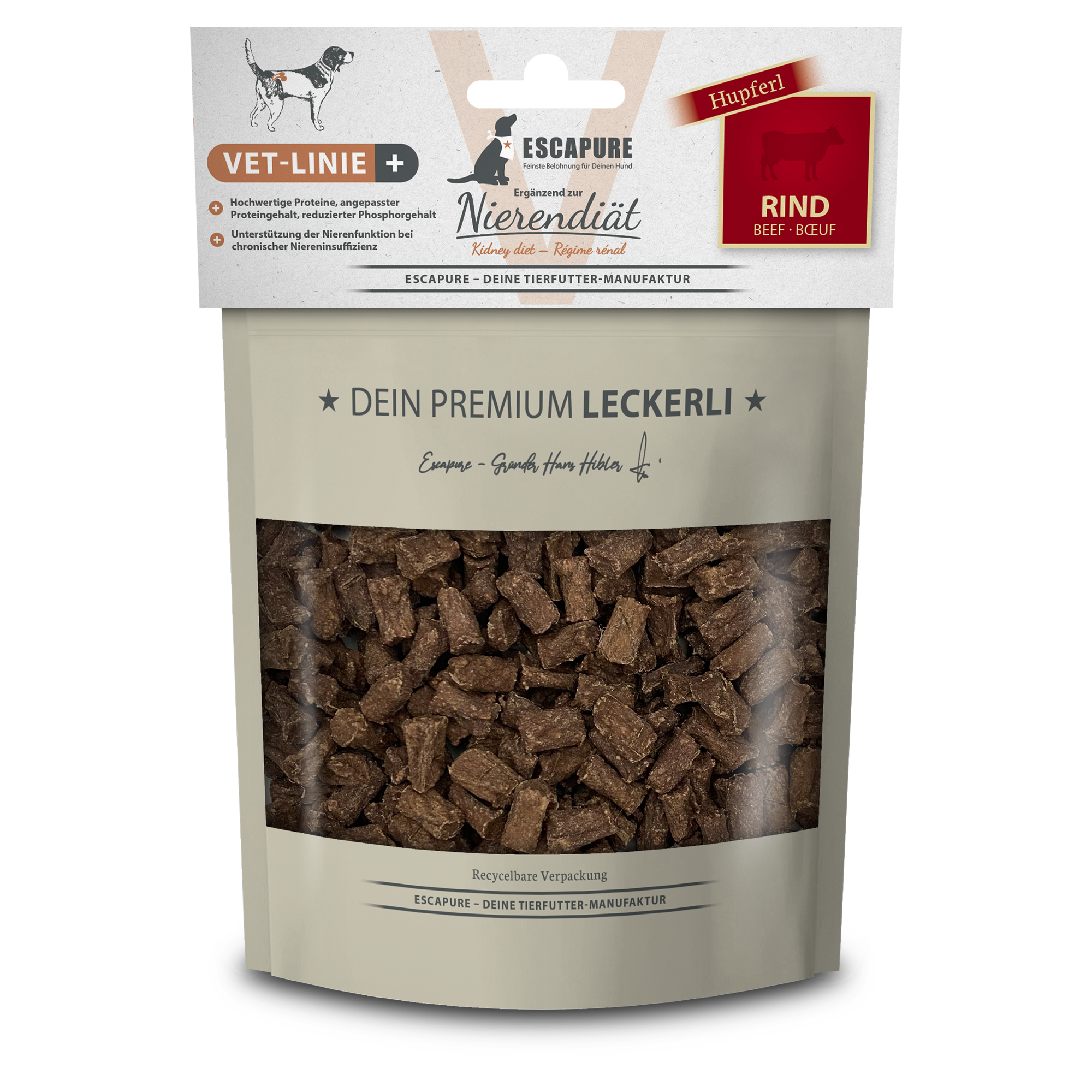 Escapure VET-Linie Hupferl 150g